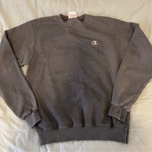 CHAMPION Grey Crewneck